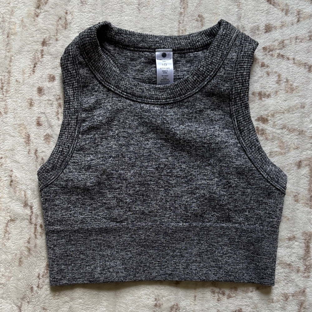 Yogalicious Charcoal Tank Top